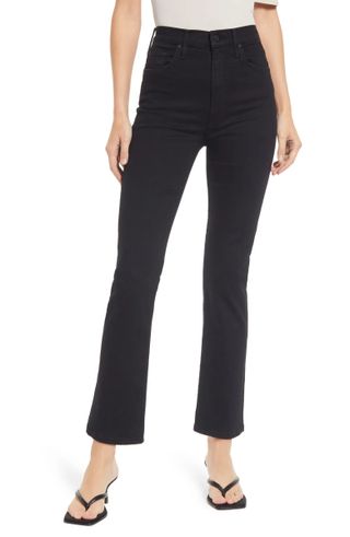 Mother + High Waist Rider Ankle Jeans
