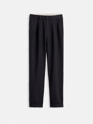 Alex Mill + Double Pleat Pant in Twill