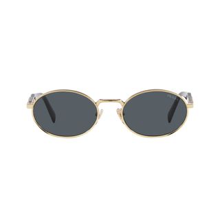Prada + 55mm Oval Sunglasses