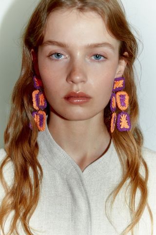 Zara + Raffia Earrings