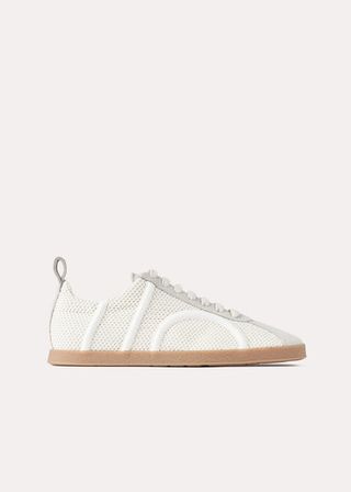 Toteme + The Mesh Sneaker Off-White