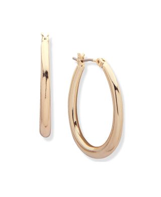Lauren Ralph Lauren + Oval Hoop Earrings