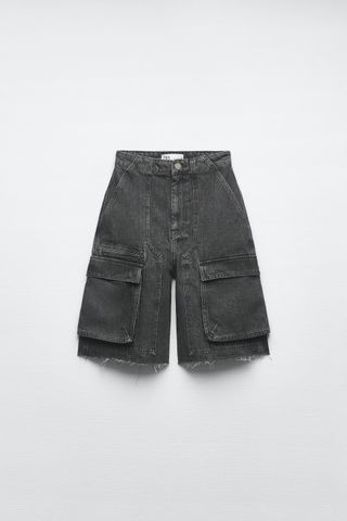 Zara + Cargo Bermuda Shorts