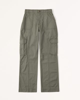 Abercrombie & Fitch + Curve Love Relaxed Cargo Pant