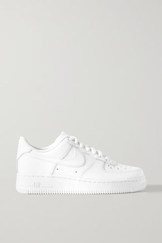 Nike + Air Force 1 '07 Textured Leather Sneakers