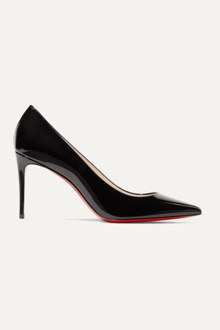 Christian Louboutin + Kate 85 Patent-Leather Pumps