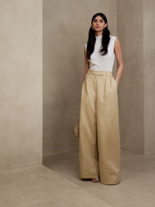 Banana Republic + Cruise Wide-Leg Pants