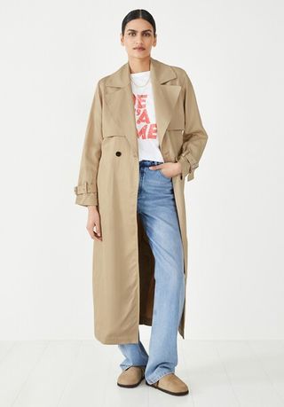 Hush + Iona Belted Trench Coat