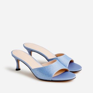 J.Crew + Violeta Made-in-Italy Sandals with Crystals