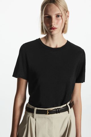 COS + Linen T-Shirt