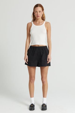 Almina Concept + Boxer Cotton Shorts