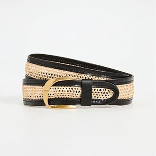 Frame + Twist Buckle Crochet Belt