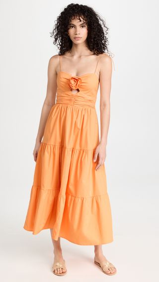 Wayf + Victoria Tiered Dress