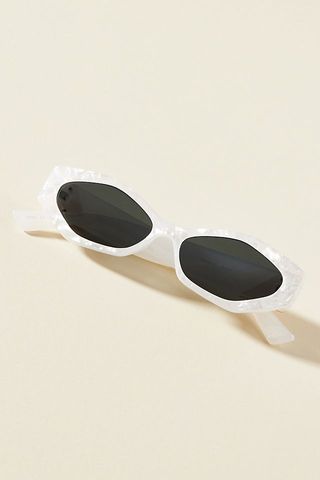 By Anthropologie + Geometric Cat-Eye Sunglasses