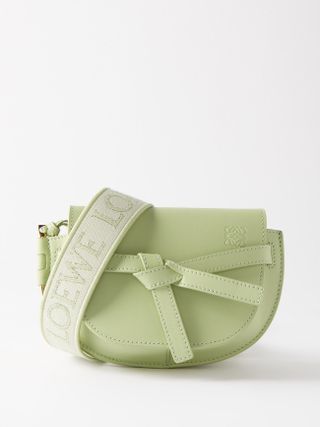Loewe + Gate Mini Leather Cross-Body Bag