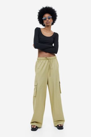 H&M + Pull-On Cargo Trousers