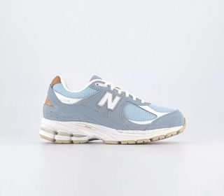 New Balance + 2002R Trainers Angora Blue Off White Brown