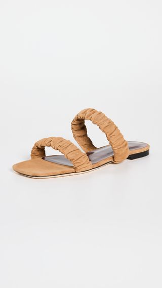 Staud + Maya Ruched Sandals