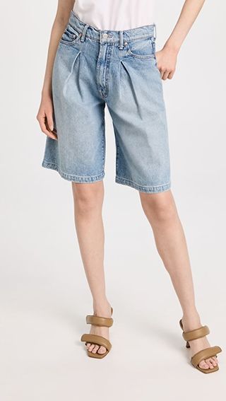 Mother + The Pleated Undercover Shorts
