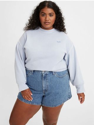 Levi's + High Waisted Mom Women's Shorts (Plus Size)