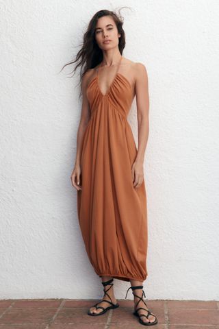 Zara + Long Dress