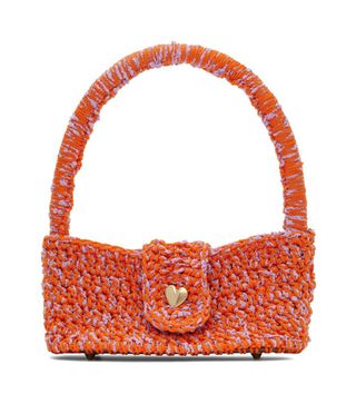 Marco Rambaldi + Orange Crocheted Bag