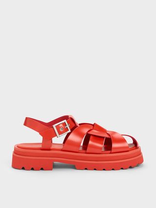 Charles & Keith + Red Nell Gladiator Sandals