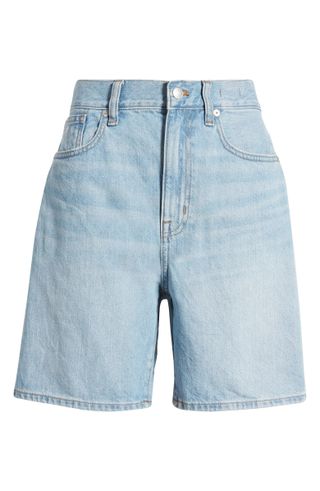Madewell + Baggy Nonstretch Denim Shorts