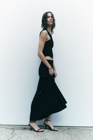 Zara + Long Skirt