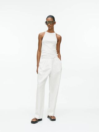 Arket + Linen Trousers