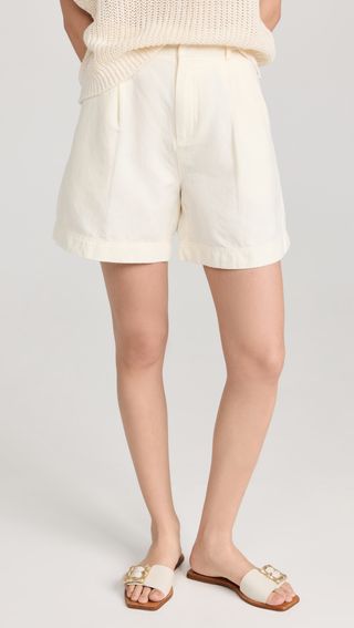 Apiece Apart + Francoise Pleated Shorts