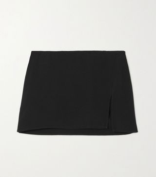 Reformation + Kiara Crepe Mini Skirt