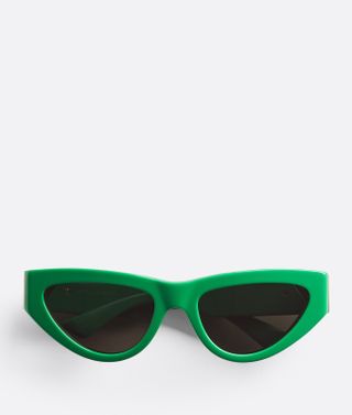 Bottega Veneta + Angle Acetate Cat-Eye Sunglasses