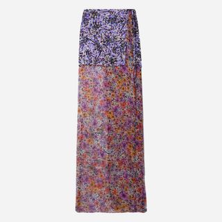 Dries Van Noten + Floral Maxi Skirt