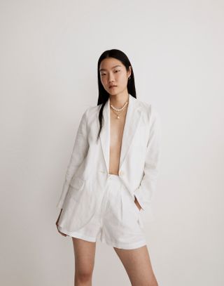 Madewell + The Neale Short in 100% Linen