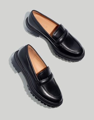 Madewell + The Bradley Lugsole Loafer in Leather