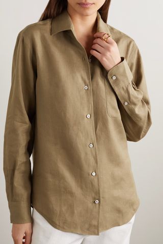 Loro Piana + Linen Shirt