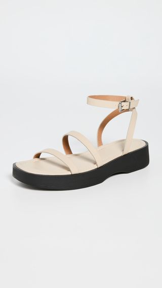 Madewell + Blaire Double Strap Sandals