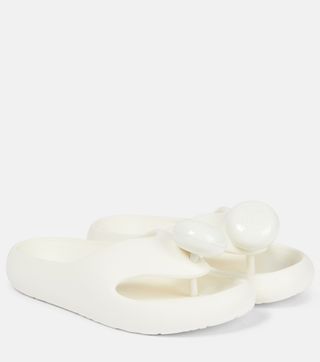 Loewe x Paula's Ibiza + Bubble Rubber Thong Sandals