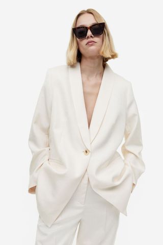 H&M + Single-Breasted Jacket