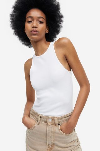 H&M + Ribbed Tank Top