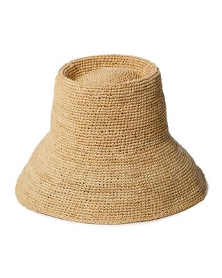 Janessa Leone + Felix Large Brim Straw Hat
