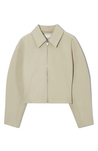 COS + Fitted Crop Cotton Jacket