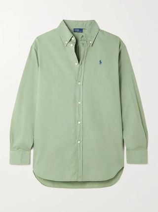Polo Ralph Lauren + Cotton-Chambray Shirt