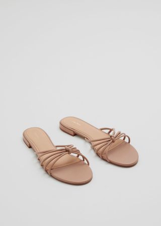 & Other Stories + Strappy Leather Slides