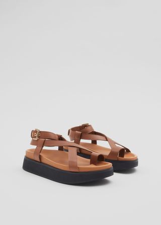 & Other Stories + Chunky Leather Sandals