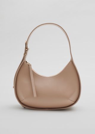 & Other Stories + Small Crescent Leather Bag