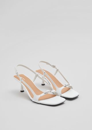 & Other Stories + Buckled Strappy Heeled Sandals