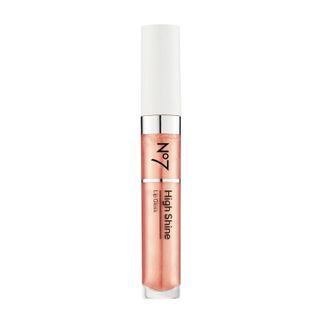 No7 + High Shine Lip Gloss in Pink Latte