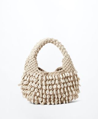 Oysho + Shell Handbag With Handle